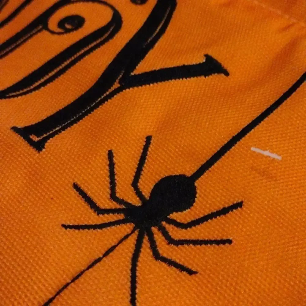 Retro Halloween Themed Pot Holders Dish Mat And Tapestry Kitchen Lot NWT‎